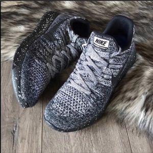 nike lunarepic flyknit oreo